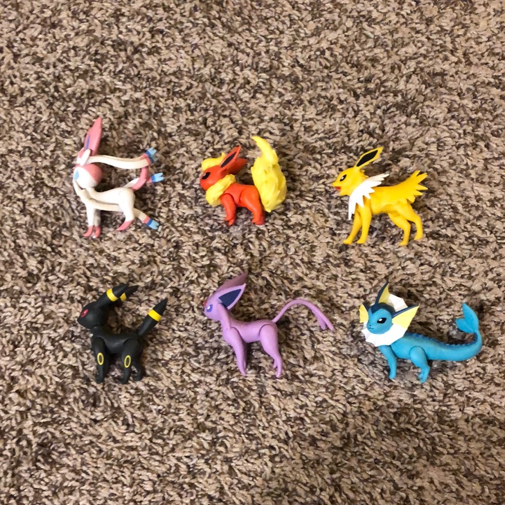 Eevee Evolution Toys